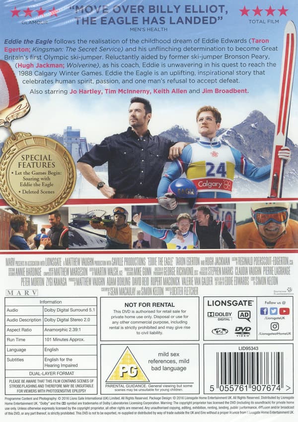 Eddie The Eagle (DVD)