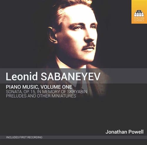 Sabaneyev: Klavermusik bind 1 (CD)