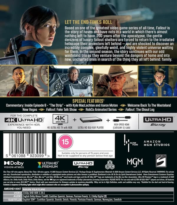 Fallout: Sæson 2 (3 4K UHD)