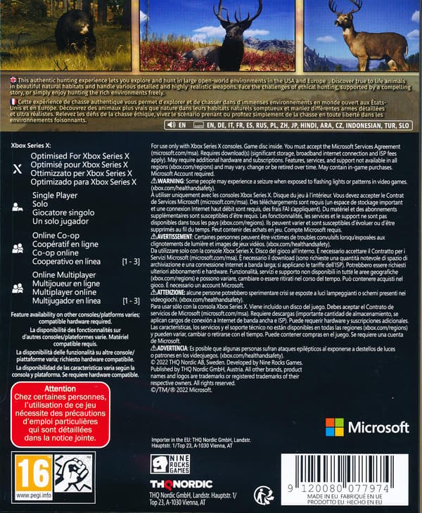 Way of the Hunter (XBOX X)