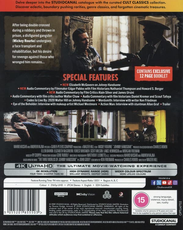 Johnny Handsome (4K UHD / Restored Edition)