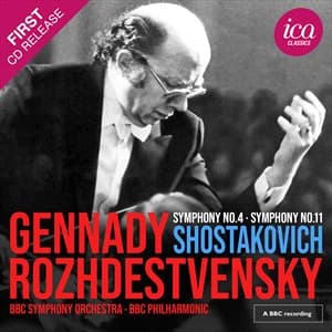 Šostakovitš: Sinfoniat nro 4 ja 11 (2 CD)