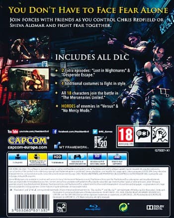 Resident Evil 5 HD (PS4)