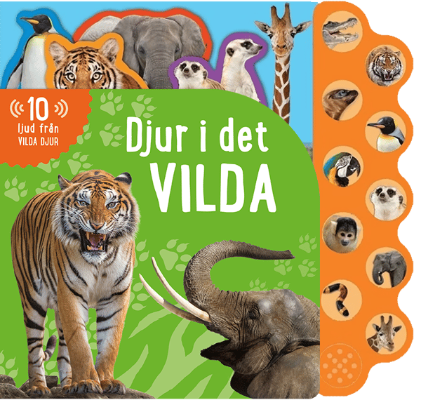 Eläimet luonnossa (Kirja / Board book)