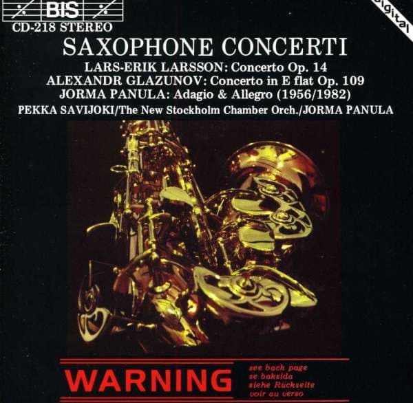 Saksofonikonsertot (CD)