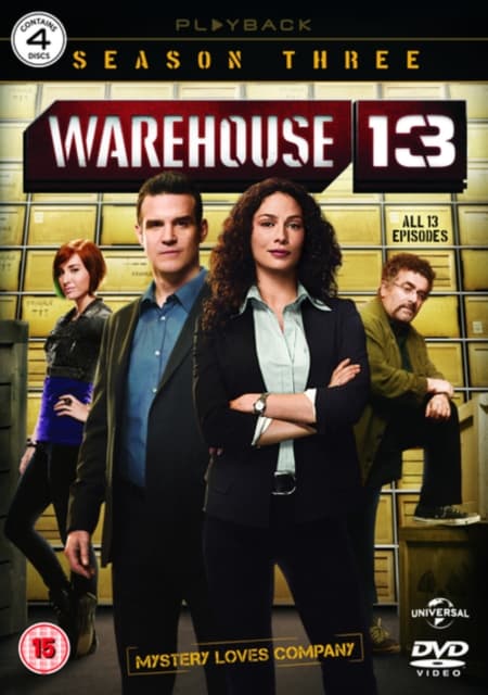 Warehouse 13: Sæson 3 (4 DVD)