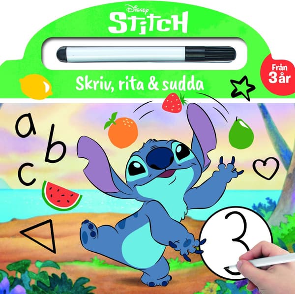Skriv, Rita & Sudda. Stitch (Bok / Board book)