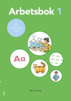 Läsinlärning I 7 Steg Arbetsbok 1 (Bok / Häftad)