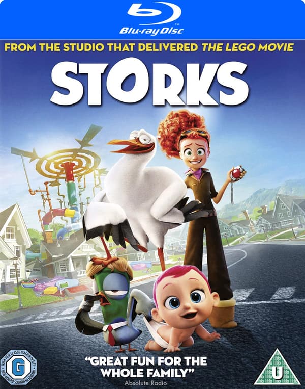 Haarapäät / Storks (Blu-ray)