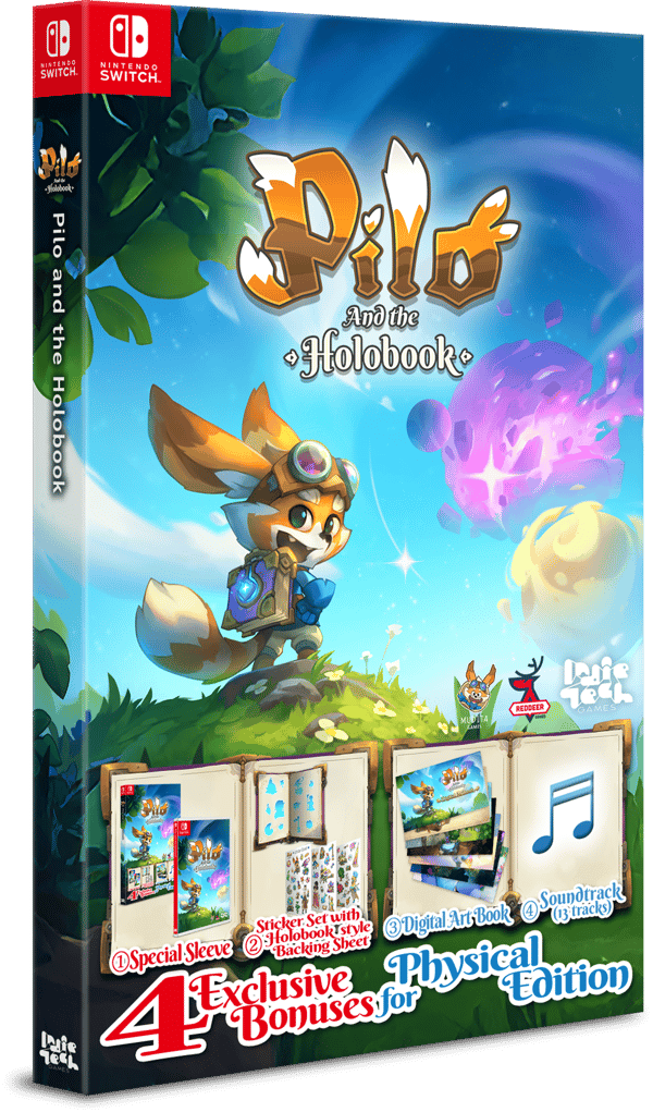 Pilo and the Holobook (Tuonti) (Switch)
