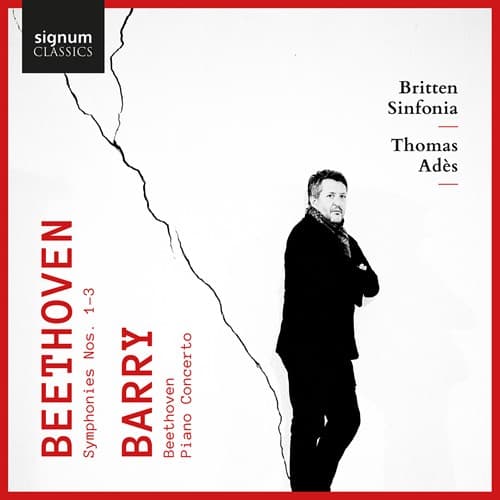 Barry Gerald/Beethoven: Symfonier nr. 1-3/etc (2 CD)