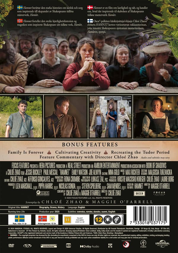 Hamnet (DVD / Collector's Edition)