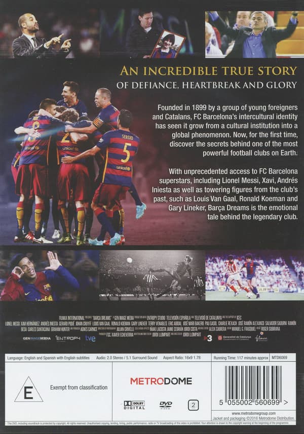 FC Barcelona - Barca Dreams (DVD)