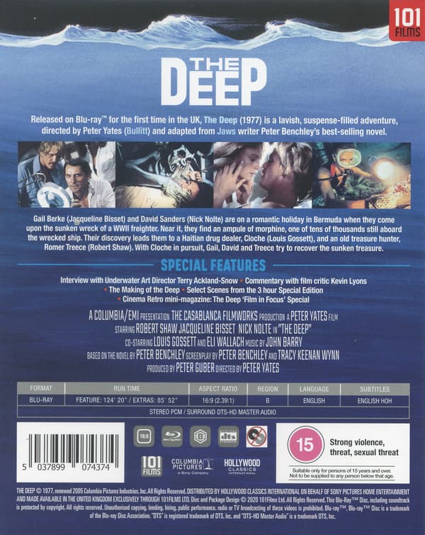 Syvyyden saalistajat (Blu-ray)