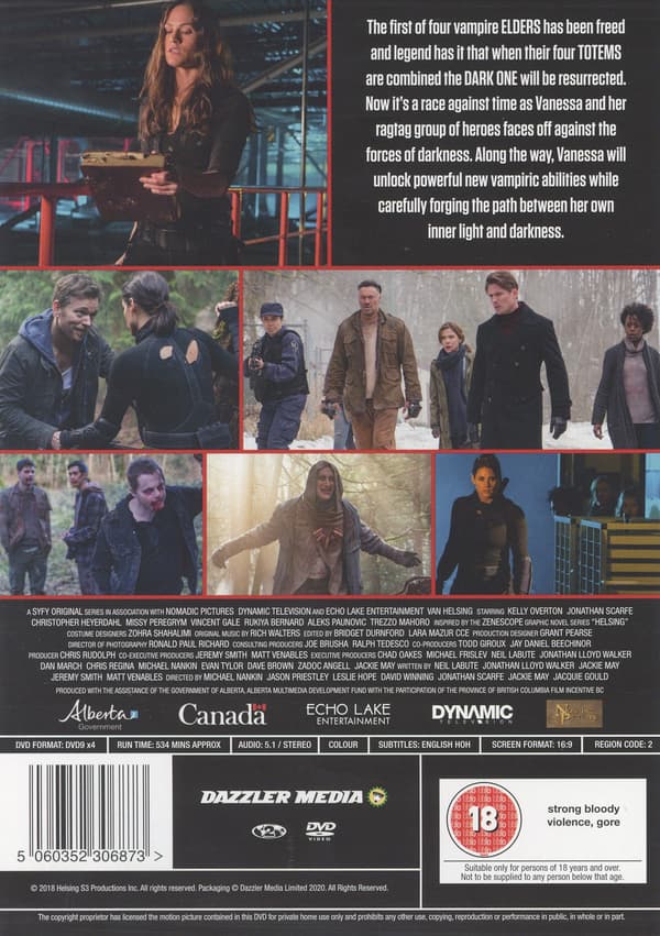 Van Helsing: Season Three / Van Helsing: Sæson 3 (4 DVD)