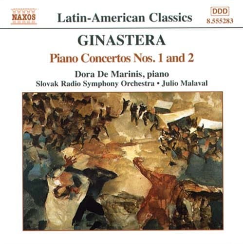Ginastera, Alberto: Pianokonsertot 1 & 2 (CD)