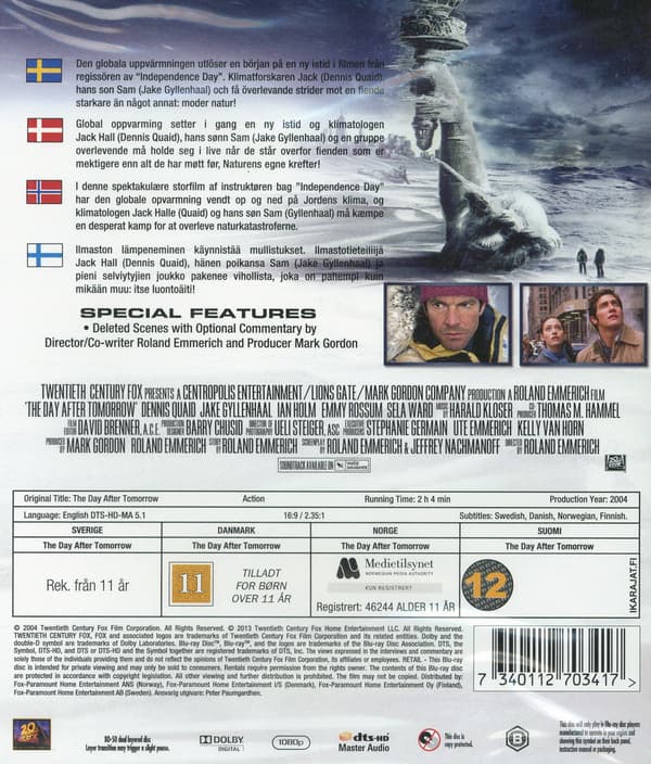 The Day After Tomorrow (Blu-ray)