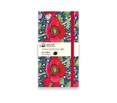 Bex Parkin- Red Poppies Flame Tree Sticky Notes Folder (Bok / Övrigt)