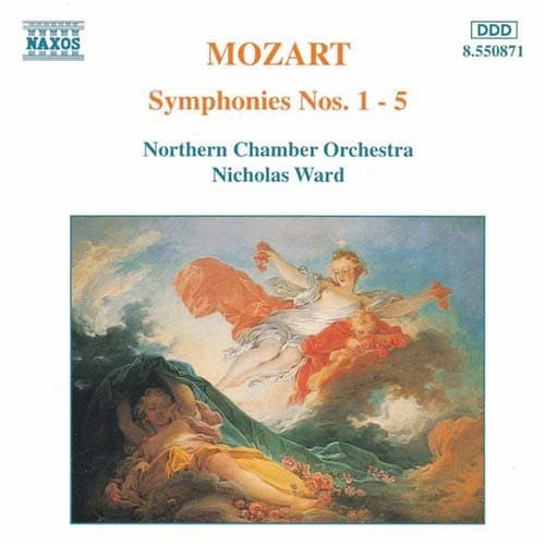 Mozart: Symfonier nr. 1-5 (CD)