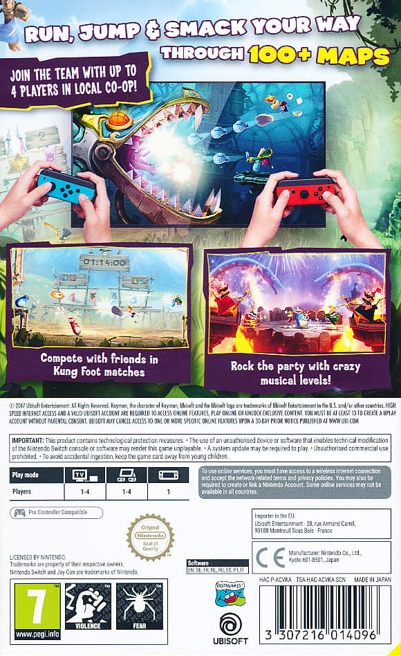 Rayman Legends / Definitive edition (Switch)