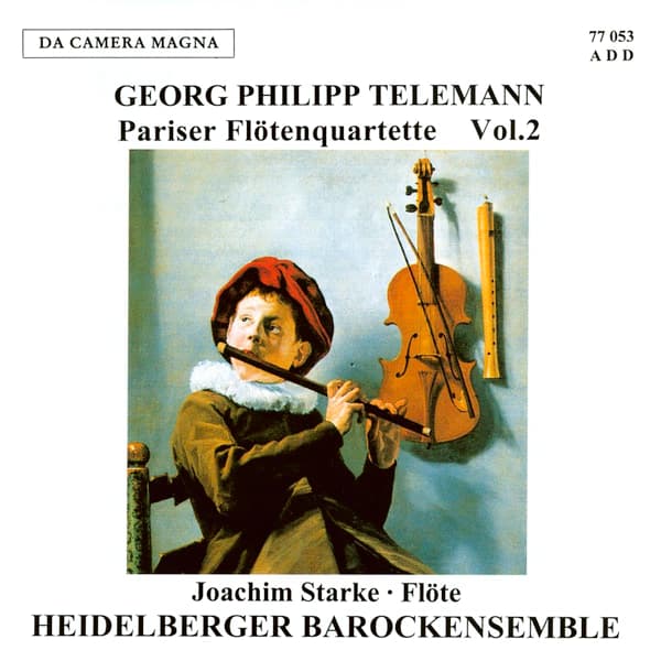 Telemann: Fløjtekvartetter bind 2 (CD)