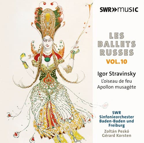 Stravinsky: Ildfuglen Apollon Musagete (CD)