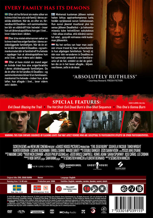 Evil Dead Burn (DVD)