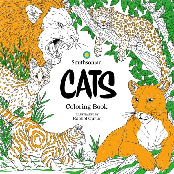 Cats- A Smithsonian Coloring Book (Bok / Pocket)