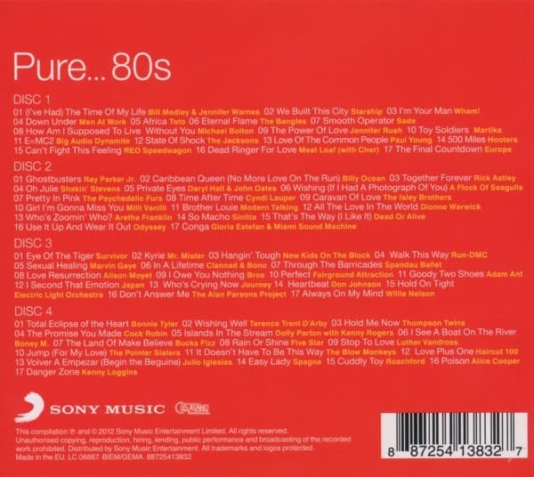 Pure... 80s (4 CD)