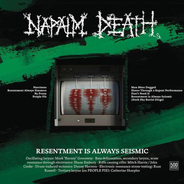 Napalm Death: Resentment is always seismic 2022 (CD)