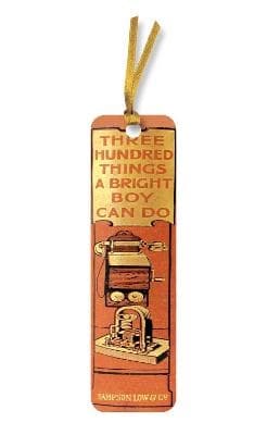 Bodleian Libraries - Three Hundred Things A Bright Boy Can Do -kirjanmerkit (pakkaus (Kirja / Muu)