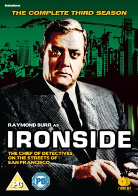Ironside: Kausi 3 (7 DVD)