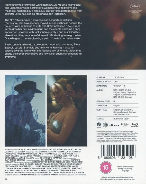 Die My Love (Blu-ray)
