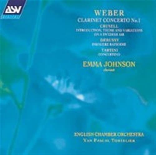 Weber: Klarinettikonsertto (CD)