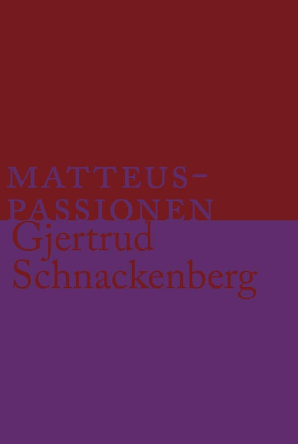 Matteuspassionen (Bok / Danskt band)
