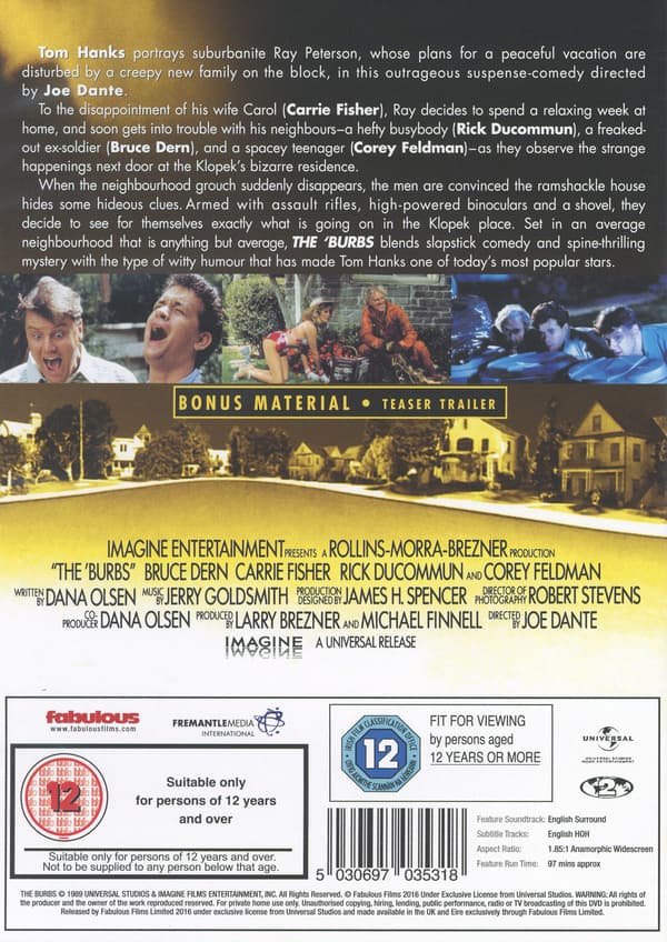 The 'Burbs (DVD)