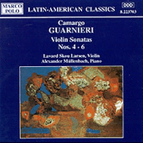 Guarnier Camargo: Violinsonater nr. 4-6 (CD)