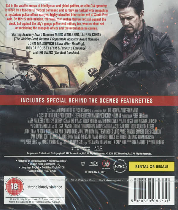 Mile 22 (Blu-ray)