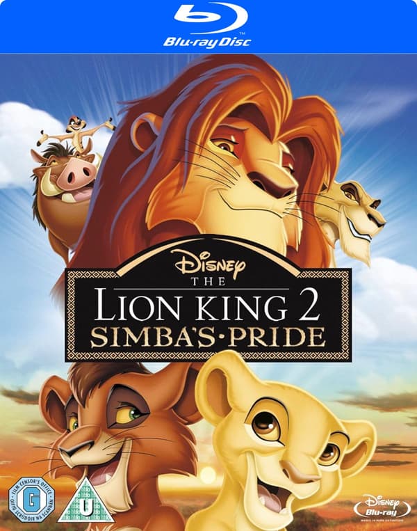 Løvernes Konge 2 - Simbas Stolthed (Blu-ray)