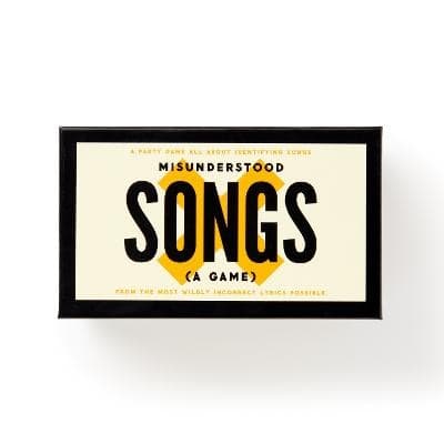 Misunderstood Songs Game (Kirja / Muu)