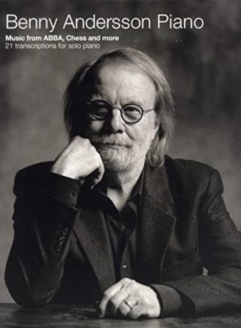 Benny Andersson Piano Eng (Kirja / Nidottu)