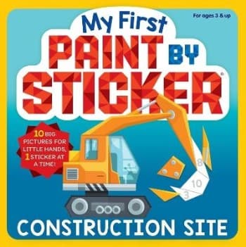 My First Paint By Sticker- Construction Site (Bok / Häftad)