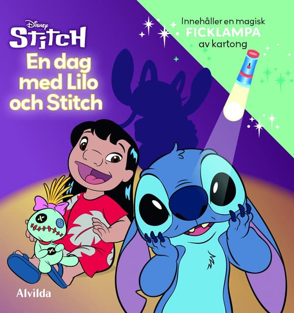 Disney - Stitch - Taskulamppu (Kirja / Board book)