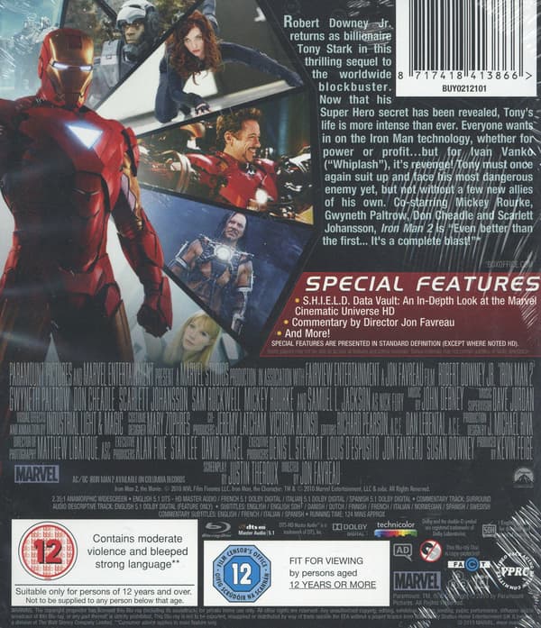 Iron man 2 (Blu-ray)