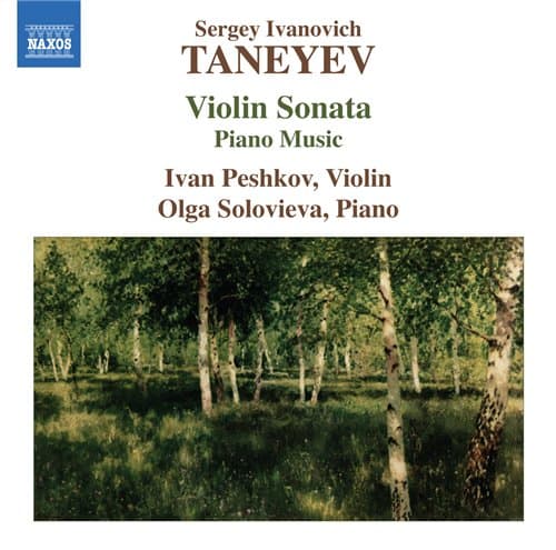 Taneyev: Værker for violin og klaver (CD)