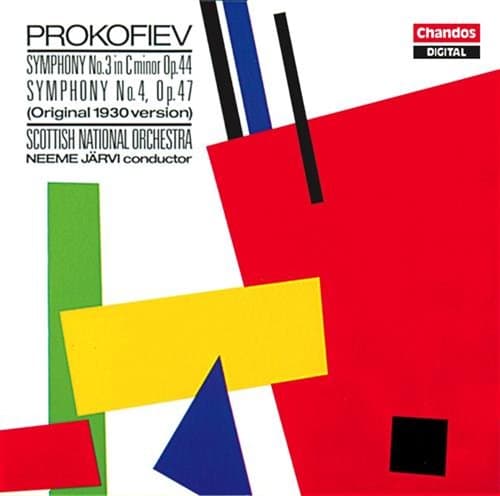Prokofiev: Symfonier nr. 3 & 4 (CD)