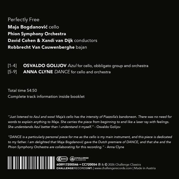 Bogdanovic Maja: Perfectly Free (CD)