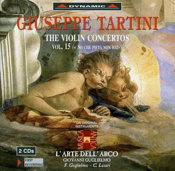 Tartini: Viulukonsertot Vol 15 (2 CD)