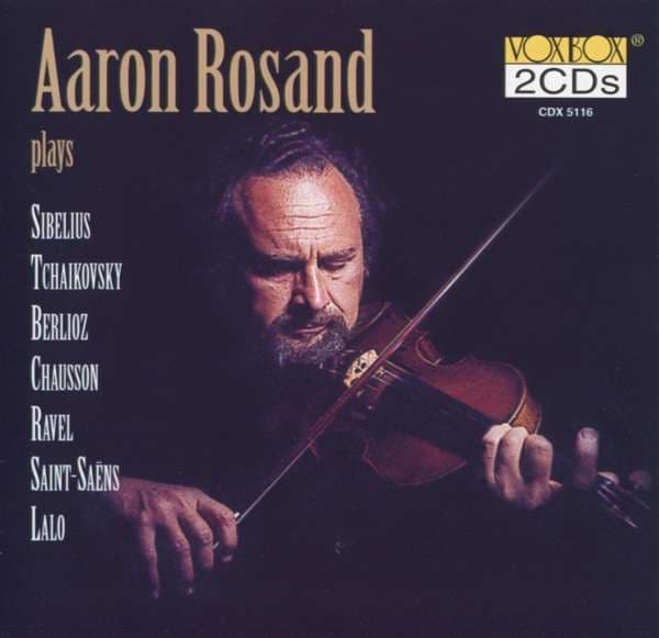 Rosand Aaron: Violin Recital (2 CD)