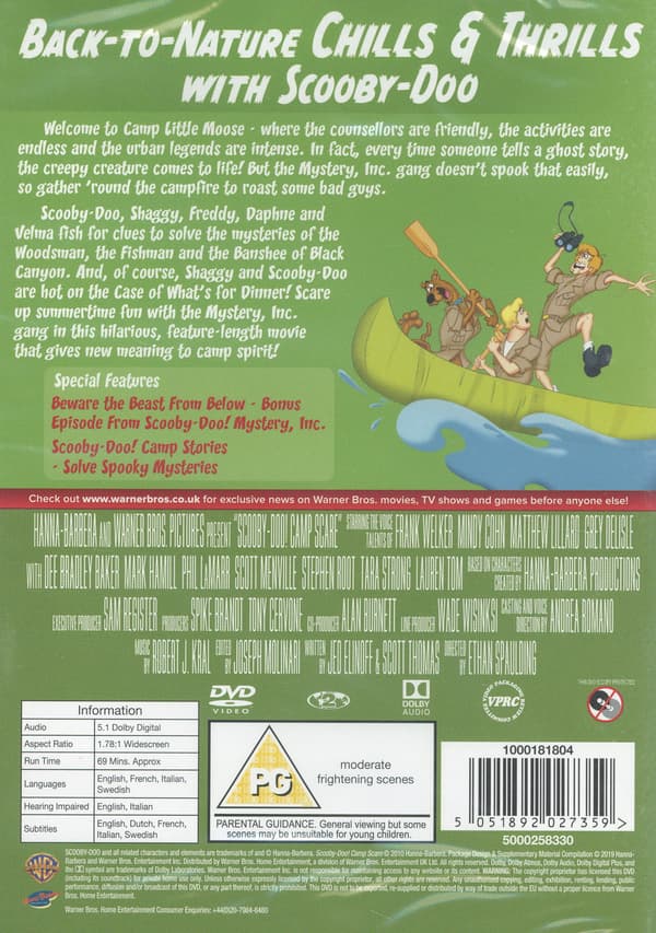 Scooby-Doo: Camp Scare (DVD)